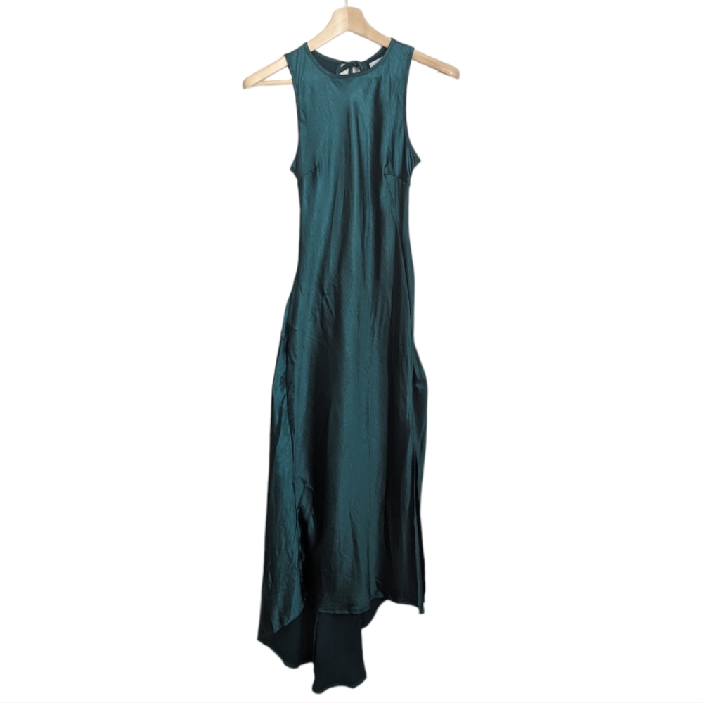 AUSTRALIAN | Whyte Valentyne | Emerald Green Asymmetrical Evening Dress